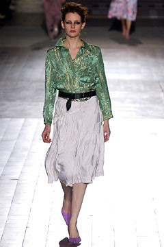 Dries van Noten fashion show for Spring/Summer 2003