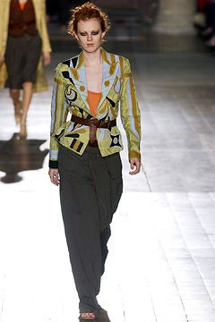 Dries van Noten fashion show for Spring/Summer 2003