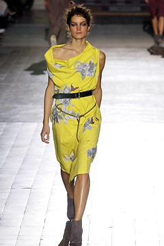 Dries van Noten fashion show for Spring/Summer 2003