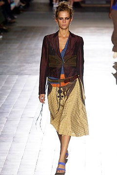 Dries van Noten fashion show for Spring/Summer 2003