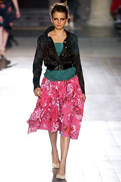 Dries van Noten fashion show for Spring/Summer 2003