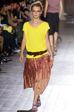 Dries van Noten fashion show for Spring/Summer 2003
