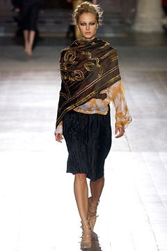 Dries van Noten fashion show for Spring/Summer 2003