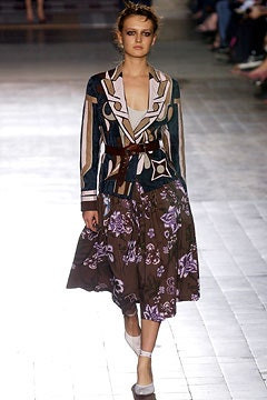 Dries van Noten fashion show for Spring/Summer 2003