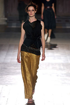 Dries van Noten fashion show for Spring/Summer 2003