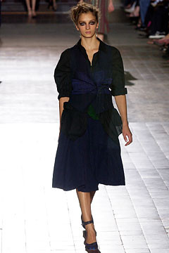 Dries van Noten fashion show for Spring/Summer 2003