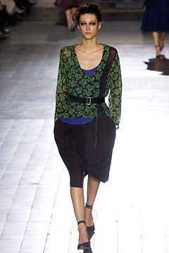 Dries van Noten fashion show for Spring/Summer 2003