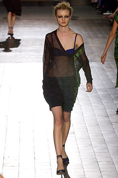 Dries van Noten fashion show for Spring/Summer 2003
