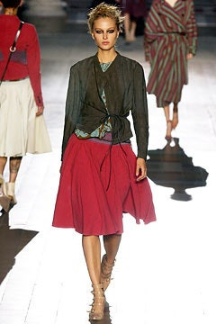 Dries van Noten fashion show for Spring/Summer 2003