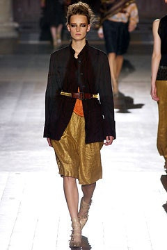 Dries van Noten fashion show for Spring/Summer 2003