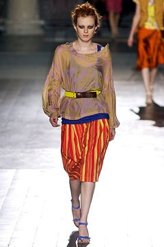Dries van Noten fashion show for Spring/Summer 2003