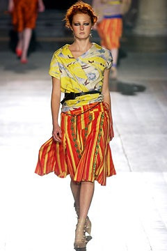Dries van Noten fashion show for Spring/Summer 2003