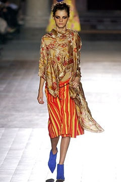 Dries van Noten fashion show for Spring/Summer 2003