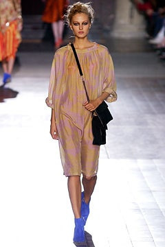 Dries van Noten fashion show for Spring/Summer 2003