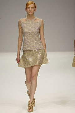 Emma Cook fashion show for Spring/Summer 2003