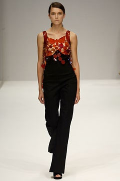 Emma Cook fashion show for Spring/Summer 2003