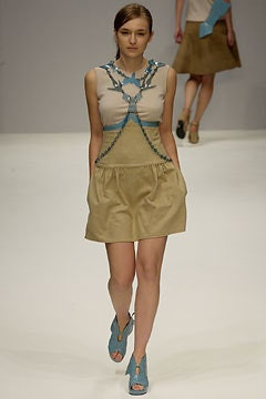 Emma Cook fashion show for Spring/Summer 2003