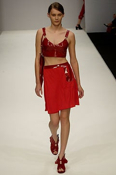 Emma Cook fashion show for Spring/Summer 2003
