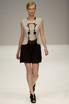 Emma Cook fashion show for Spring/Summer 2003
