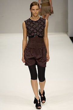 Emma Cook fashion show for Spring/Summer 2003