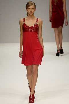 Emma Cook fashion show for Spring/Summer 2003
