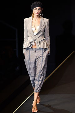 Emporio Armani fashion show for Spring/Summer 2003
