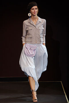 Emporio Armani fashion show for Spring/Summer 2003