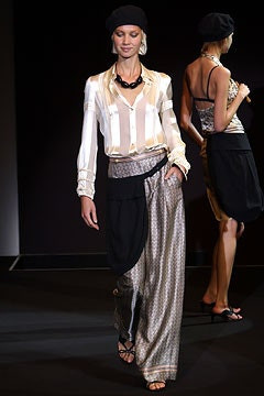 Emporio Armani fashion show for Spring/Summer 2003