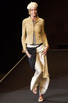 Emporio Armani fashion show for Spring/Summer 2003