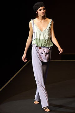 Emporio Armani fashion show for Spring/Summer 2003