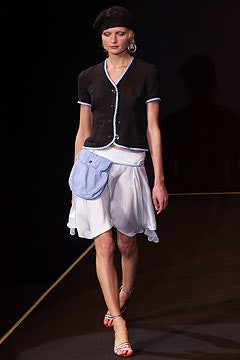 Emporio Armani fashion show for Spring/Summer 2003