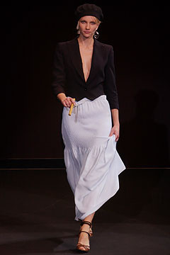 Emporio Armani fashion show for Spring/Summer 2003