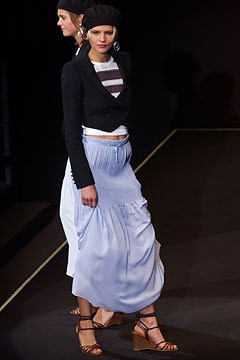 Emporio Armani fashion show for Spring/Summer 2003