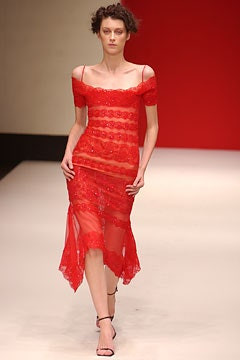 Gianfranco Ferré fashion show for Spring/Summer 2003
