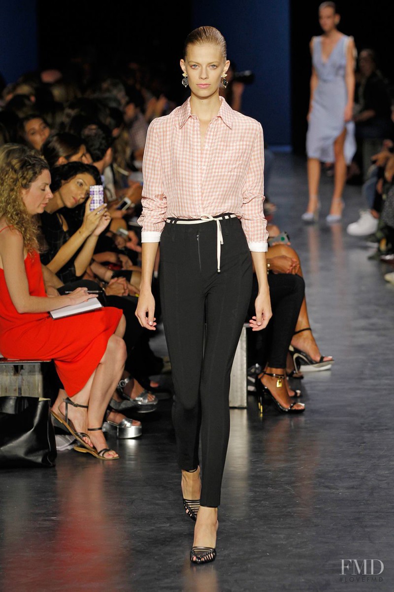 Lexi Boling featured in  the Altuzarra fashion show for Spring/Summer 2015
