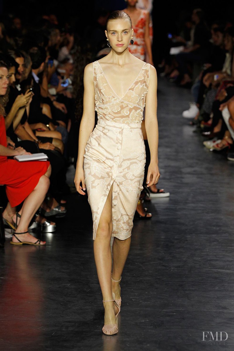 Hedvig Palm featured in  the Altuzarra fashion show for Spring/Summer 2015