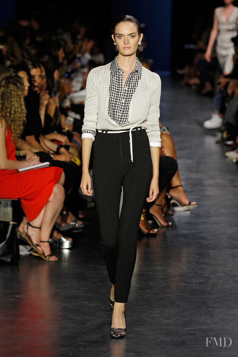 Sam Rollinson featured in  the Altuzarra fashion show for Spring/Summer 2015