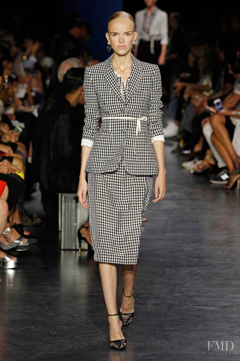 Sigrid Cold featured in  the Altuzarra fashion show for Spring/Summer 2015