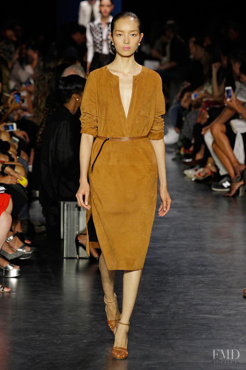 Fei Fei Sun featured in  the Altuzarra fashion show for Spring/Summer 2015