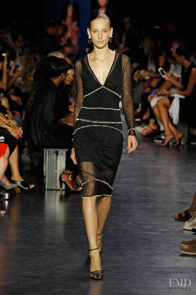 Julia Bergshoeff featured in  the Altuzarra fashion show for Spring/Summer 2015