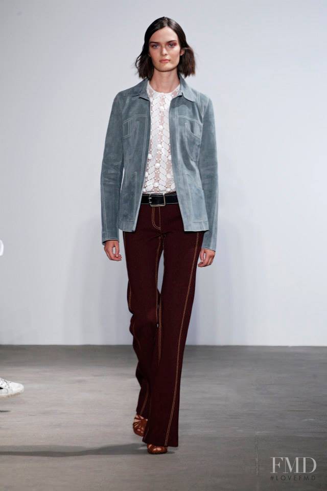 Sam Rollinson featured in  the Derek Lam fashion show for Spring/Summer 2015
