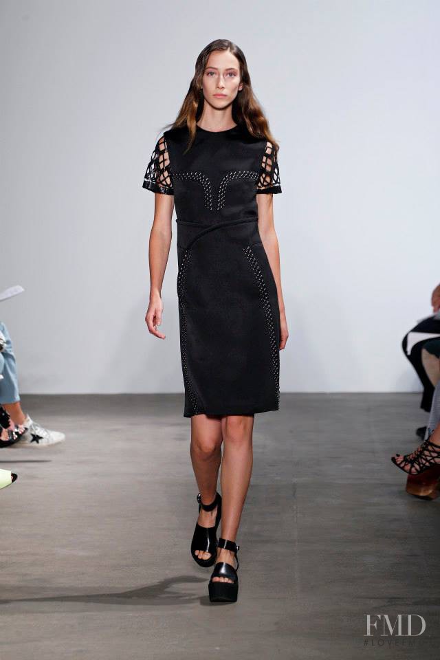 Alana Zimmer featured in  the Derek Lam fashion show for Spring/Summer 2015