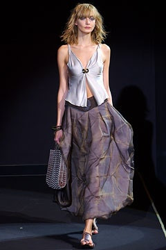 Giorgio Armani fashion show for Spring/Summer 2003