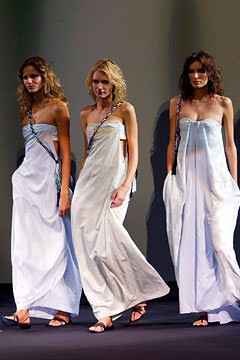 Giorgio Armani fashion show for Spring/Summer 2003
