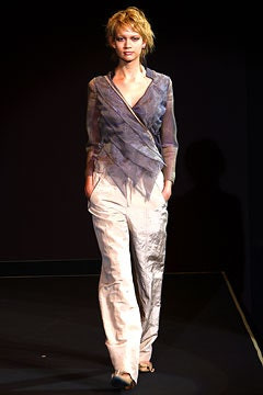 Giorgio Armani fashion show for Spring/Summer 2003