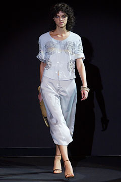 Giorgio Armani fashion show for Spring/Summer 2003