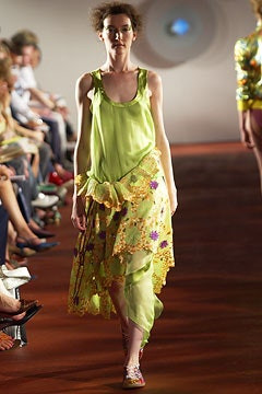 Hamish Morrow fashion show for Spring/Summer 2003