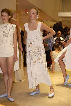 Imitation of Christ fashion show for Spring/Summer 2003