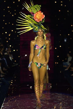 Julien Macdonald fashion show for Spring/Summer 2003
