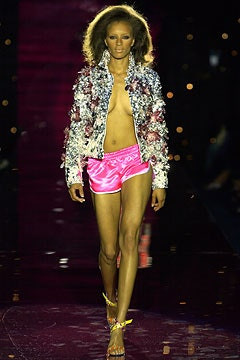 Julien Macdonald fashion show for Spring/Summer 2003